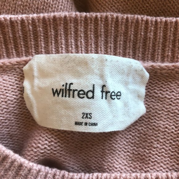 Wilfred Free Birch Sweater Pink 2XS - Picture 4 of 5